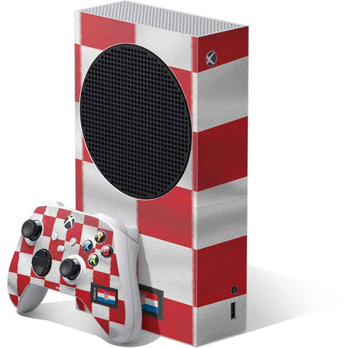Croatia Soccer Flag Xbox Series S Skins